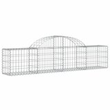  Lučne gabionske košare 13 kom 200x30x40/60 cm pocinčano željezo | shoptok.hr