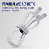ALLITY kabel AUC-03 USB-C -USB-C 2,0 m 60W BELO | Shoptok.si