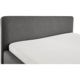 Meise Möbel Antracitno sivi tapecirani bračni krevet bez podnice 140x200 cm Mattis – | shoptok.hr