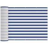 vidaXL Zaslon za privatnost na balkonu 180 x 1000 cm - Plava i bijela 180 x 1000 cm Cijene