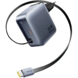 Vention Punjač 2X USB-C 70W sa izvlačnim USB-C kablom Cijene