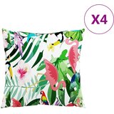  Ukrasni jastuci 4 kom šareni 50 x 50 cm od tkanine | shoptok.hr