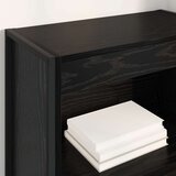 vidaXL Ormarić za knjige Crni hrast 80 x 30 x 155 cm Konstruirano drvo | shoptok.hr