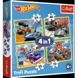 Trefl Hot Wheels 4 v 1 sestavljanka - | Shoptok.si
