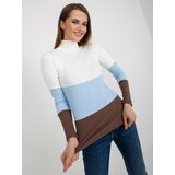 RELEVANCE Blouse-RV-BZ-8465-1.37P-white-blue | Shoptok.si