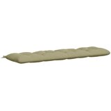  Jastučić za klupu VIANEN 100% poliester Svijetlo zelena - Svijetlo zelena 200 x 50 x 12 cm | shoptok.hr