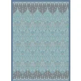 odeja 180/250 cm pastelno modra