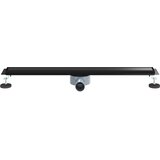 Tuš kanal 2-u-1 sa 360° sifonom Crna 80 cm Nehrđajući čelik 304 | shoptok.hr