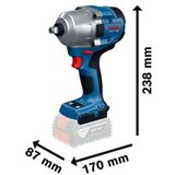Bosch Akumulatorski udarni odvrtač GDS 18V-780, 2x5.0Ah, kofer, 06019P4021 | ePonuda.com