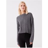 LC Waikiki Sweater as Gray Cene