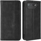 INORCO Za Asus ROG Phone 7 5G Retro PU usnjeni ovitek, stojalo, denarnica, magnetno zapiranje, etui za mobilni telefon, (22036695) Cene