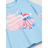 Sinsay Pamučna dvodijelna pidžama s božićnim motivom Stitch | shoptok.hr