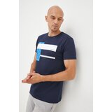 Lacoste Bombažna kratka majica mornarsko modra barva | Shoptok.si