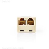 Nedis Telefonski Razdjelnik 1X RJ-11 z2X RJ-11 z Ivory TCGP90990IV | Eponuda.ba
