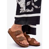 Big Star Suede Women's Slippers With Buckles | Shoptok.si