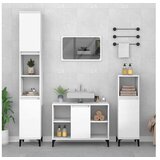  3-dijelni set kupaonskog namještaja bijeli konstruirano drvo | shoptok.hr