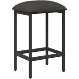  stolica Tamnosiva 40 x 32 x 74 cm Konstruirano drvo | shoptok.hr