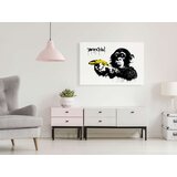  Slika - Banksy: Monkey with Banana (1 Part) Wide 120x80 | shoptok.hr