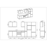 RESPEKTA Kuhinjski Blok Premium Marleen, 370cm | Shoptok.si