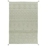 Lorena Canals Svijetlo zeleni periv/ručno rađen pamučan tepih 140x200 cm Tribu Olive – | shoptok.hr