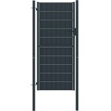  Vrata za ogradu PVC i čelik 100x204 cm Antracit | shoptok.hr