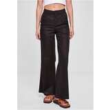 UC Ladies Ladies High Linen Mixed Wide Leg Pants black | Shoptok.si