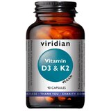 Viridian Nutrition Vitamin D3 & K2 Viridian (90 kapsul) Cene