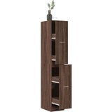 vidaXL Lekarniška omara rjavi hrast 30x41x174,5 cm inženirski les | Shoptok.si