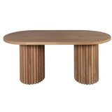 Hanah home Trpezarijski sto i stolice Danyi, 170x90x75 cm, 4 stolice, Smeđa | Eponuda.ba