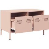 TV ormarić ružičasti 68 x 39 x 43,5 cm hladno valjani čelik | shoptok.hr