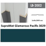 AGT profil Zidni MDF LB-2002 SupraMat Glamarous Pacific (3029) 2800x48x3mm ( 026-066 ) Cene