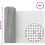 Mrežna tkanina 20 x 2000 cm 20 Mesh Nehrđajući čelik 201 | shoptok.hr