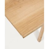 Kave Home Jedilna miza z mizno ploščo v hrastovem dekorju 100x200 cm Armande – | Shoptok.si