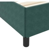  Krevetna konstrukcija Tamnozelena 140 x 190 cm tkanina | shoptok.hr