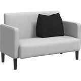  Jastuk za leđa Crna 60 x 20 x 50 cm tkanina | shoptok.hr