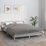 vidaXL Obtežena odeja s prevleko siva 200x200 cm 13 kg blago Cene