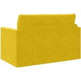  Krevet na razvlačenje Žuta suncokret 124 x 71 x 78 cm Baršun | shoptok.hr