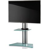 MID.YOU STOJALO ZA TV prozorno, srebrne barve | Shoptok.si