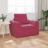 vidaXL floor sofa bed 2-v-1 vinsko rdeča 98x71x83 cm Cene