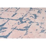 Kayoom RAVNO TKANA PREPROGA Peron 400 Weiß / Blau 200/290 cm tkano modra, bela | Shoptok.si