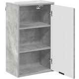 vidaXL kopalniška omarica z vrati betonsko siva 39 x 23.5 x 65 cm | Shoptok.si