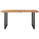 vidaXL blagovaonski stol 160 x 80 x 76 cm od masivnog bagremovog drva | shoptok.hr
