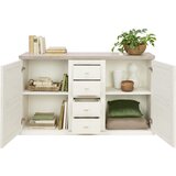 Hom`in komoda, siva, bela | Shoptok.si