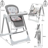 Only Swingy višepoložajna 2u1 hranilica-ljuljaška za bebe Grey | Eponuda.com