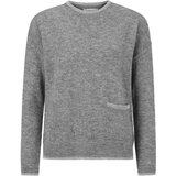 Rich & Royal Pulover pegasto siva | Shoptok.si