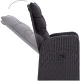  5-dijelni vrtni blagovaonski set crni | shoptok.hr