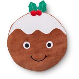 Catherine Lansfield Plišani ukrasni jastuk s božićnim motivom 35x35 cm Christmas Pudding – u