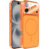 AVIZAR Trd MagSafe ovitek za iPhone 16 z zaščito kamere, Oranžna, (5000274545) | Shoptok.si