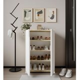 Hanah home Ormar za cipele Venedik Safir hrast Bela | Eponuda.com