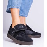 Gemre Black platform sneakers with stitching Puente | shoptok.hr